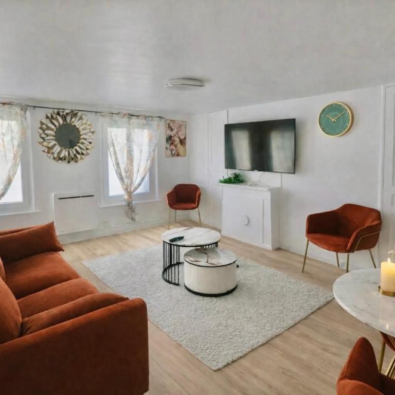 NEW - Le Salon Velours - T2 élégant - Amiens Gare - One-Bedroom Apartment - 11