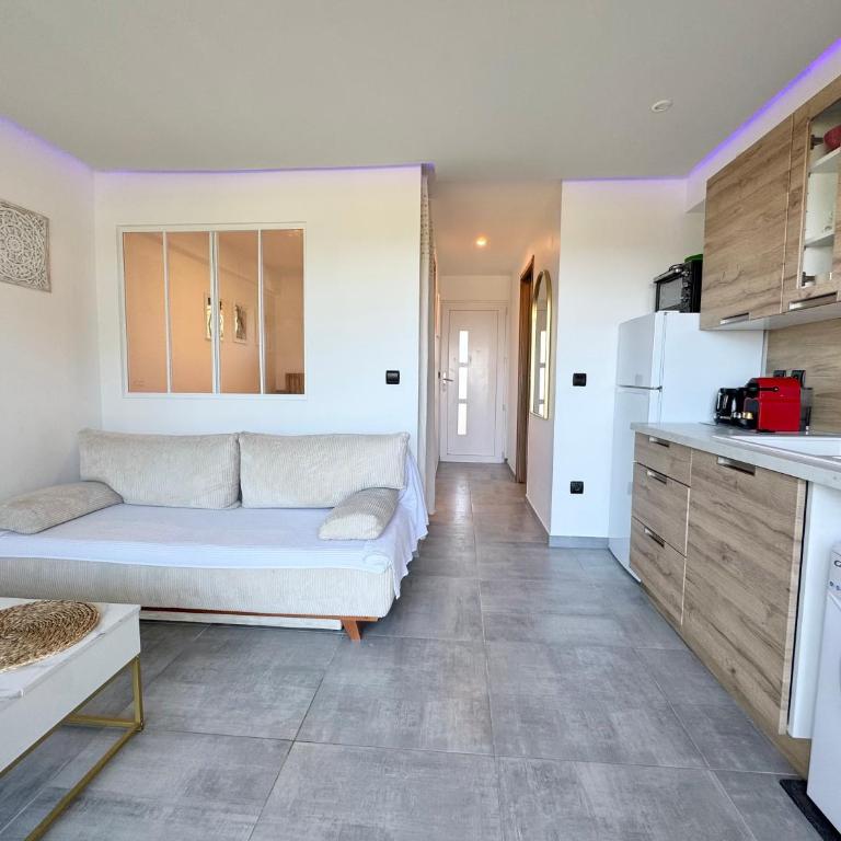 Le Cocon Marin , Vue mer , Clim , Parking , Piscine - Apartment mit 1 Schlafzimmer - 3