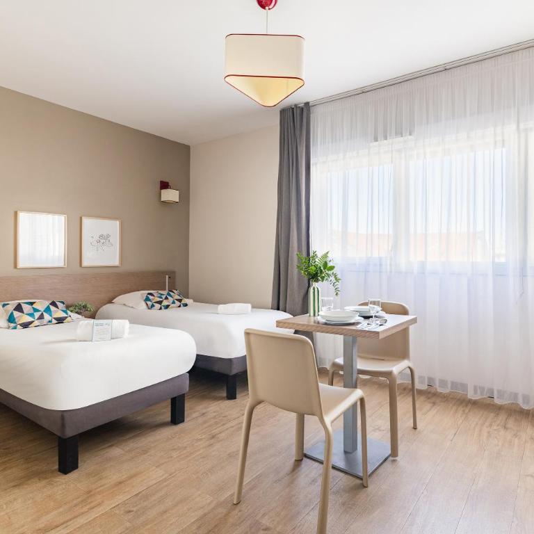 Appart'City Classic Annemasse Centre - Pays de Genève - Studio Lits Jumeaux Supérieur - 6