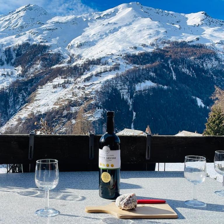 Chalet authentique avec vue panoramique, La Sage - Chalet mit 3 Schlafzimmern - 4