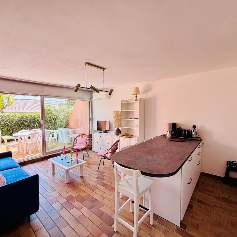 Bel appartement T1Bis 4 couchages avec Piscine en copropriété - One-Bedroom Apartment - 14