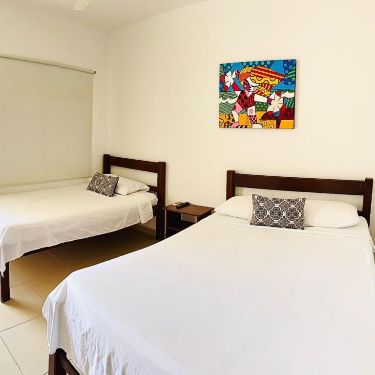 Hotel Ocean Taganga Internacional - Habitación Doble Estándar - 1 o 2 camas - 4