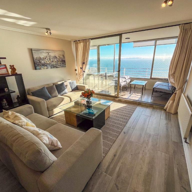 Depto con hermosa vista al mar - Concón - Apartamento con vistas al mar - 18