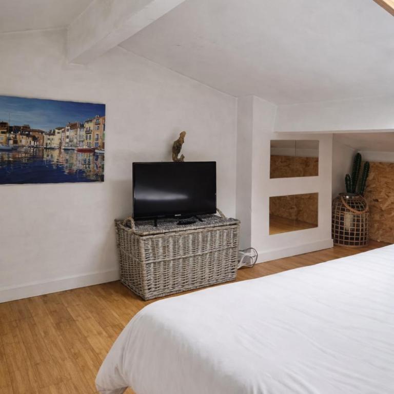 Charmant T2 mezzanine-vue mer-plage à 600m-parking - Appartement 2 Chambres - 18