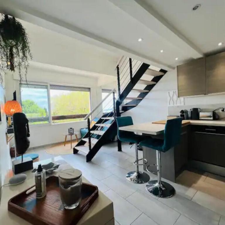 Charmant T2 mezzanine-vue mer-plage à 600m-parking - Appartement 2 Chambres - 26