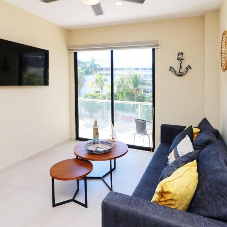 Acogedor depa a 1 cuadra de la playa con rooftop view - Apartment - 3