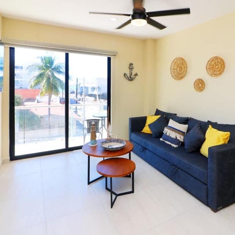 Acogedor depa a 1 cuadra de la playa con rooftop view - Apartment - 6