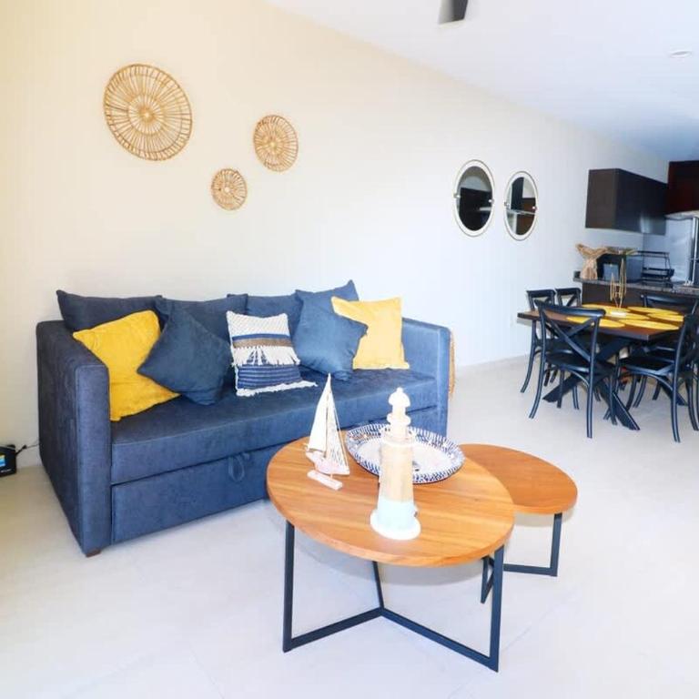 Acogedor depa a 1 cuadra de la playa con rooftop view - Apartment - 7
