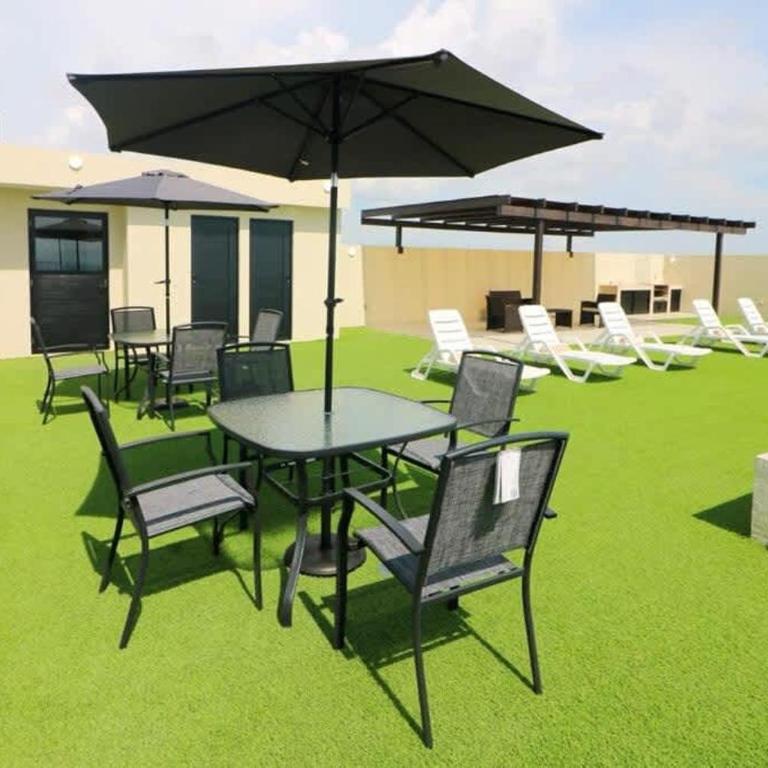 Acogedor depa a 1 cuadra de la playa con rooftop view - Apartment - 38