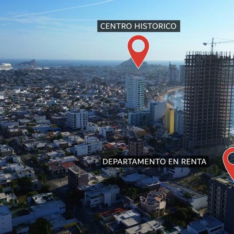 Acogedor depa a 1 cuadra de la playa con rooftop view - Apartment - 48