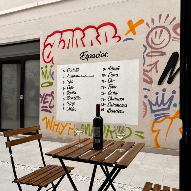 R7 Loft premium trabajo y descanso junto a Metro Madrid - One-Bedroom Apartment - 22