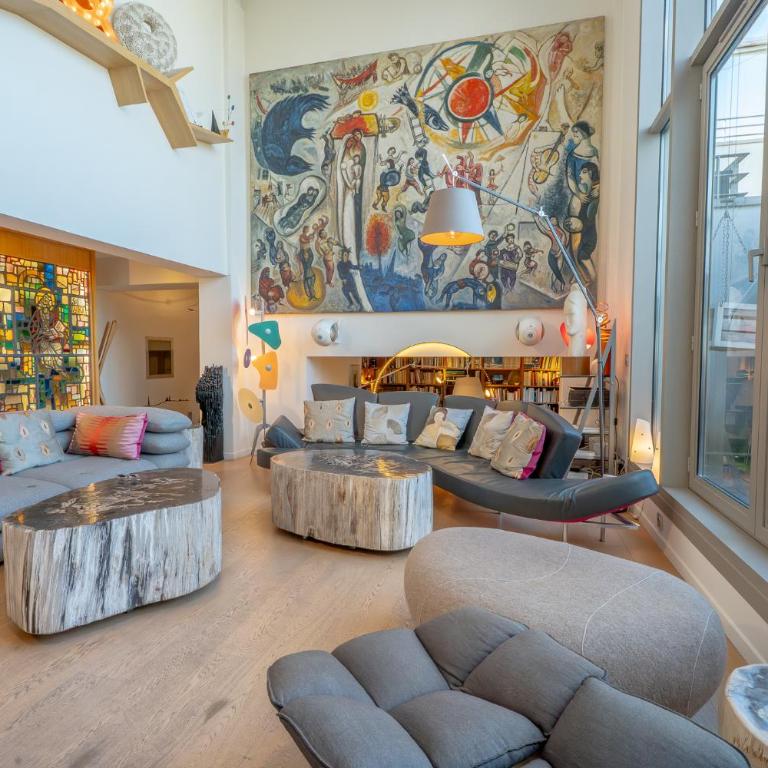 New Triplex Sacré-Cœur with AC - Jacuzzi & 360 Rooftop - Appartement 3 Chambres avec Vue - 26