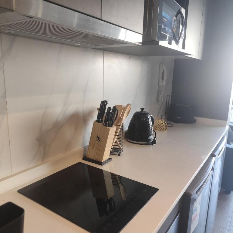 Apartamento Moderno Ideal Parejas Wi-Fi Rápido AC - One-Bedroom Apartment - 22