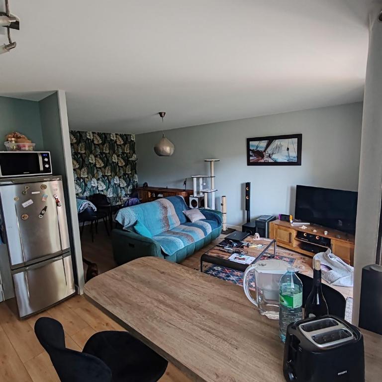Appartement 1 chambre privée - Chambre Double avec Salle de Bains Commune - 8