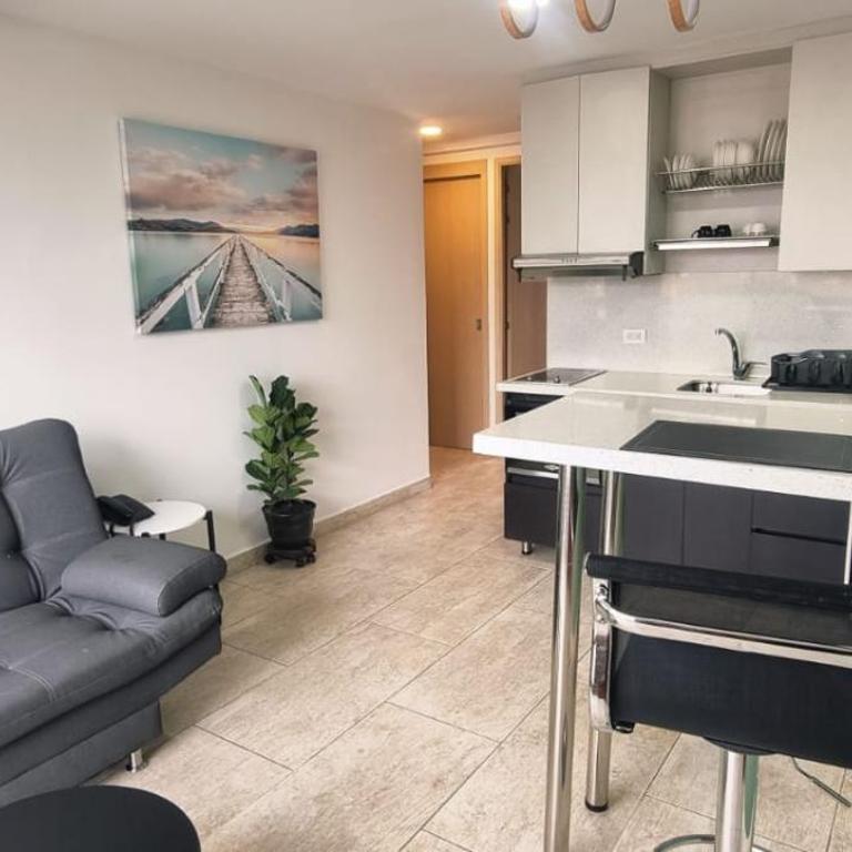 Cold AC-King Bed-Fast Wi-Fi-Medellin Paradise - One-Bedroom Apartment - 6