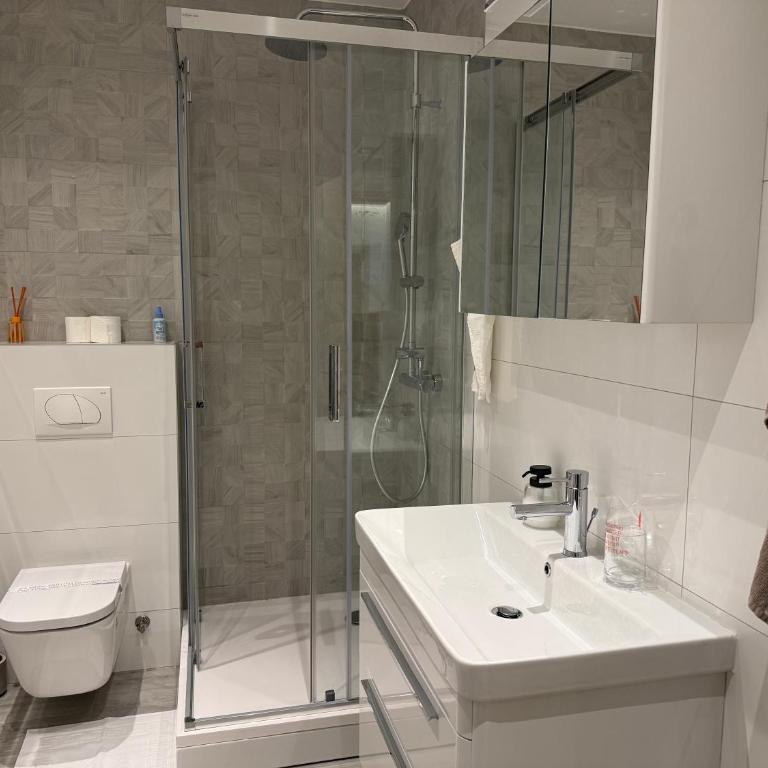 Bright Apartment with Balcony near Bus and Train - Apartman sa 1 Spavaćom Sobom - 13