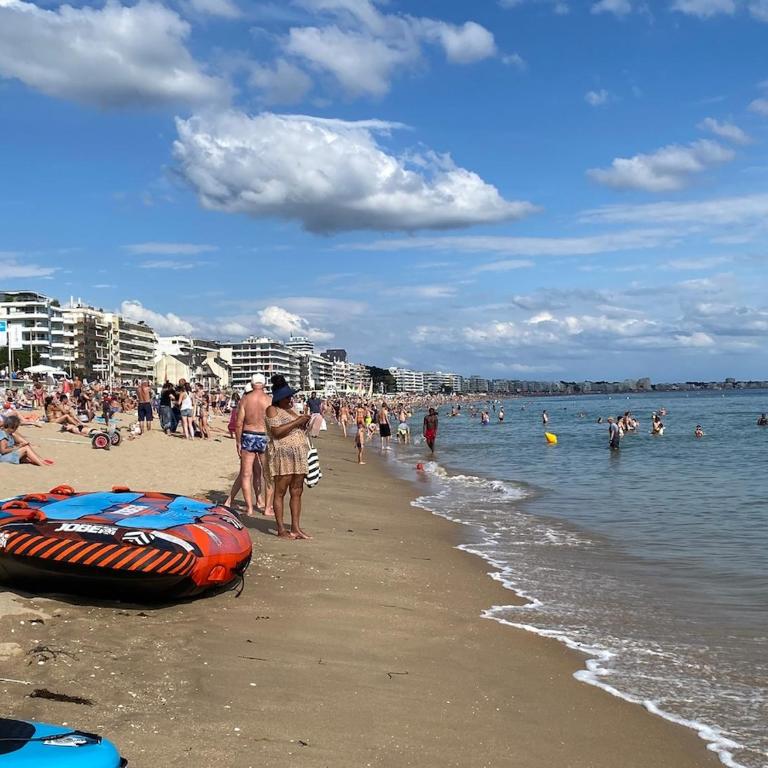 Face mer devant la plage des libraires terrasse Parking - One-Bedroom Apartment - 19
