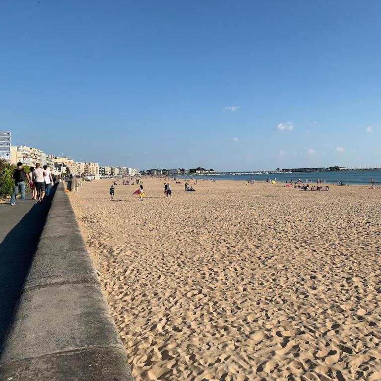 Face mer devant la plage des libraires terrasse Parking - One-Bedroom Apartment - 27