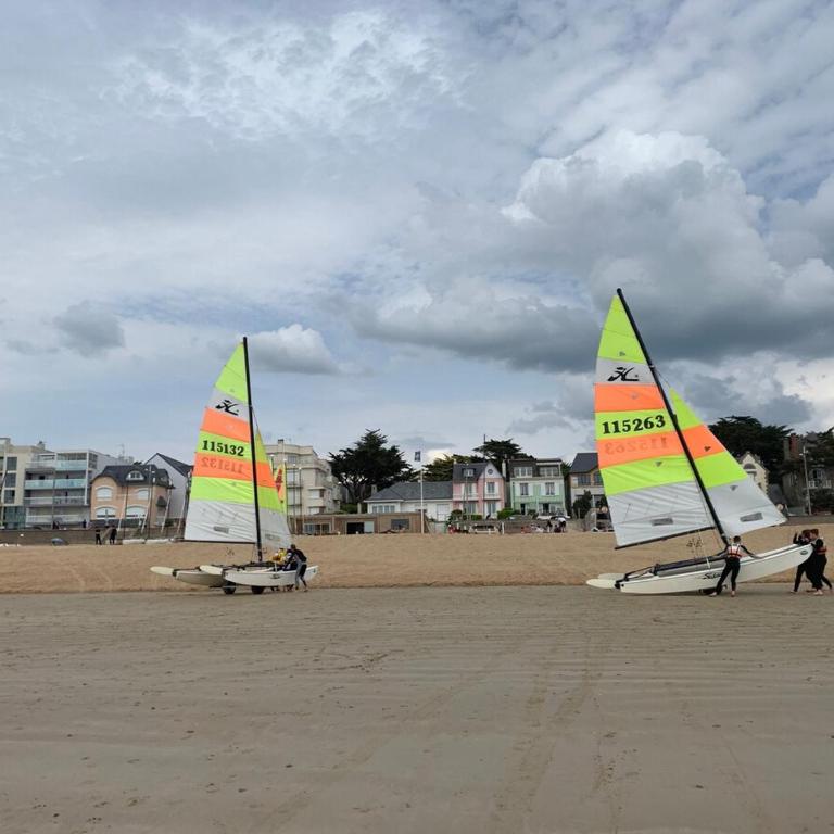 Face mer devant la plage des libraires terrasse Parking - One-Bedroom Apartment - 32