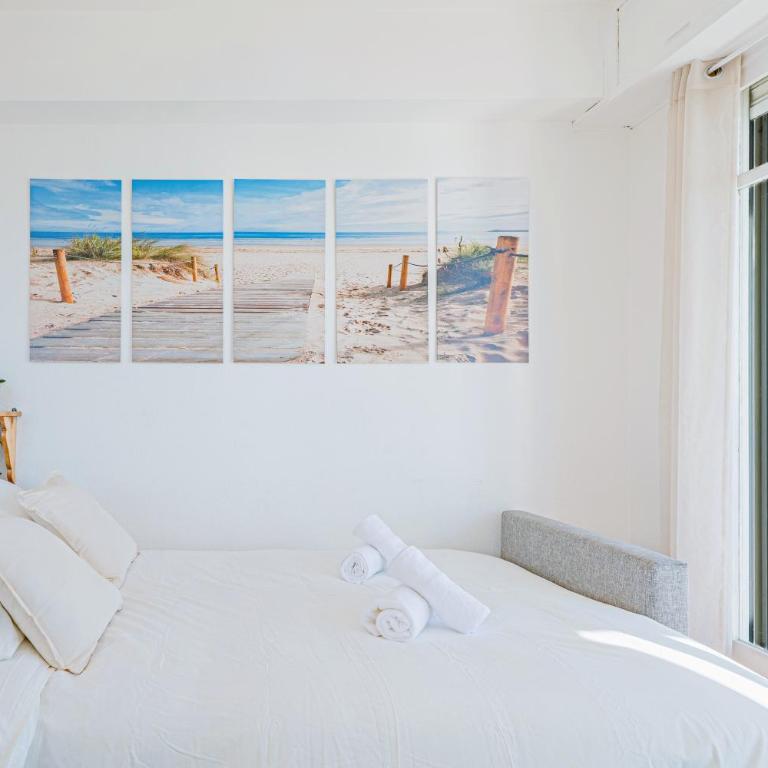 Stunning sea view - Beach promenade - Air conditioning - Apartment mit 1 Schlafzimmer - 13
