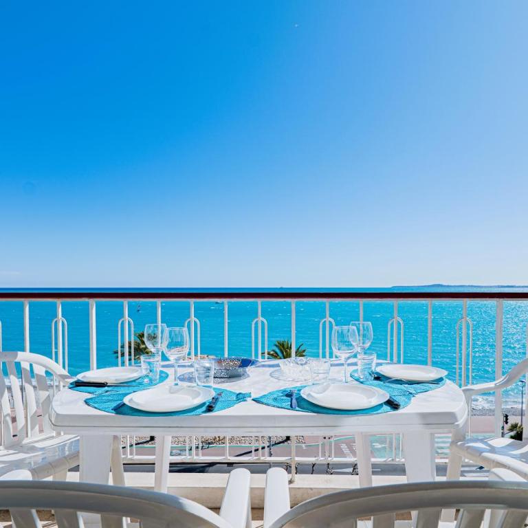 Stunning sea view - Beach promenade - Air conditioning - Apartment mit 1 Schlafzimmer - 2