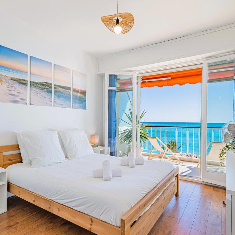 Stunning sea view - Beach promenade - Air conditioning - Apartment mit 1 Schlafzimmer - 8