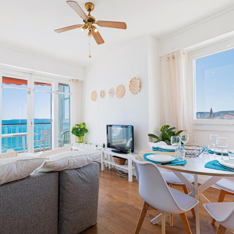 Stunning sea view - Beach promenade - Air conditioning - Apartment mit 1 Schlafzimmer - 14