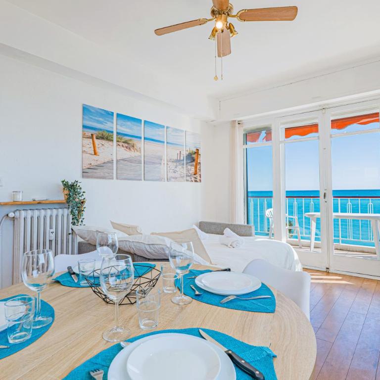 Stunning sea view - Beach promenade - Air conditioning - Apartment mit 1 Schlafzimmer - 7