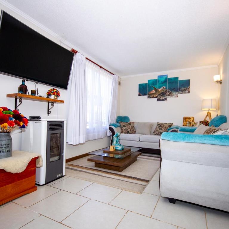 Acogedora casa ampliamente equipada a 5 min del centro de Pucón, Chile - Two-Bedroom Townhouse - 26