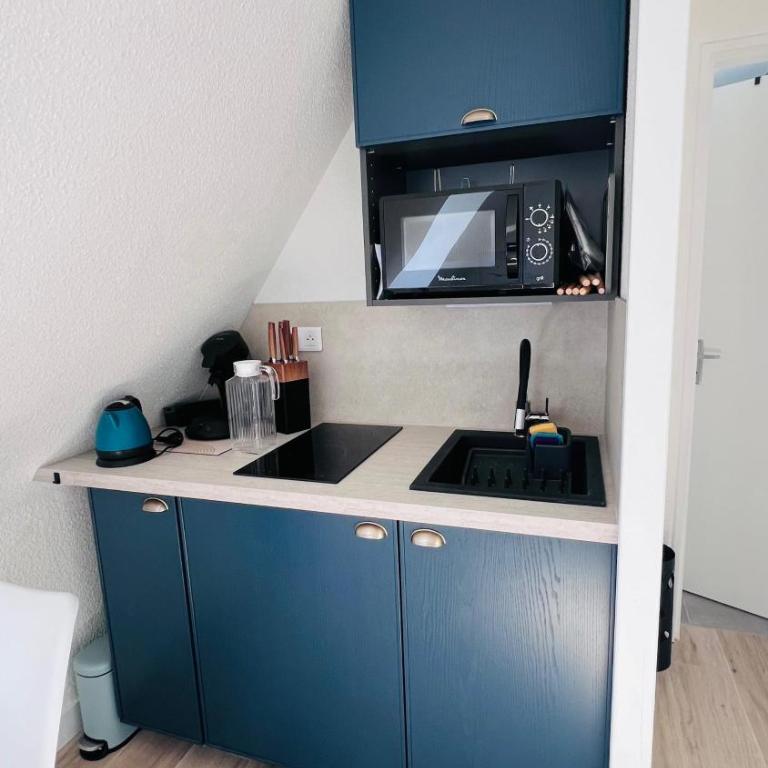 Cabourg-Angle bleu - One-Bedroom Apartment - 8