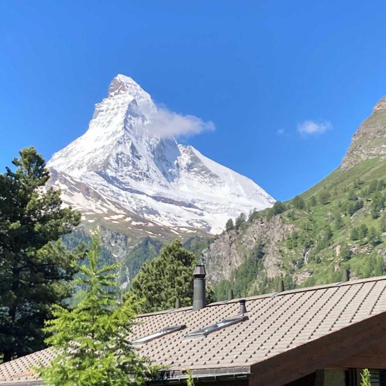 House St-George Studio Cozy with terrace and view on village of Zermatt - Apartment - 21