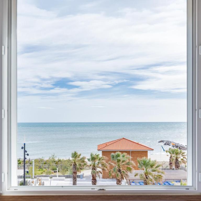 Logis Mar I Sol - Hôtel Restaurant en bord de Mer - Chambre Double Standard - Vue sur Mer - 6