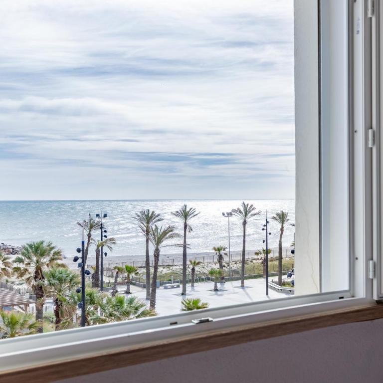 Logis Mar I Sol - Hôtel Restaurant en bord de Mer - Chambre Double Standard - Vue sur Mer - 2