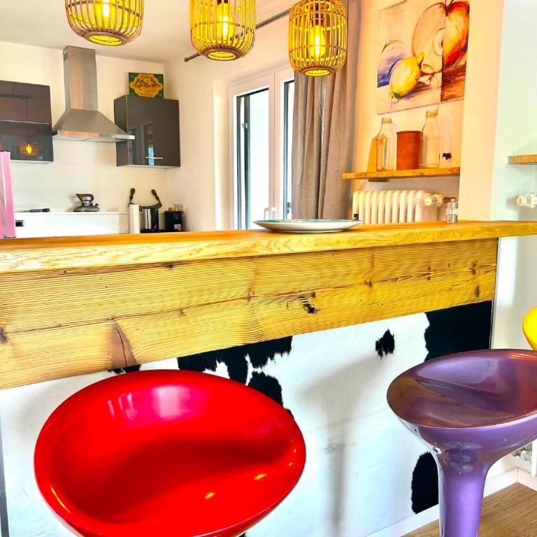 Ferienwohnung Strandbad - Alpen PopArt am See - Apartment mit 2 Schlafzimmern und Seeblick - 4