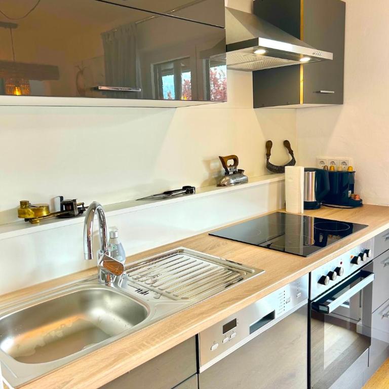 Ferienwohnung Strandbad - Alpen PopArt am See - Apartment mit 2 Schlafzimmern und Seeblick - 8