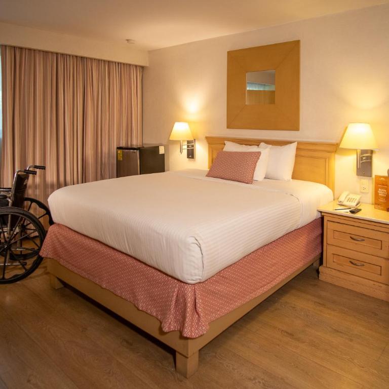 Wyndham Garden Tijuana Palacio Azteca - Habitación con cama grande - Adaptada para personas de movilidad reducida - No fumadores - 1