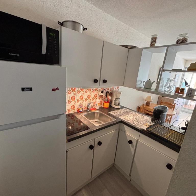 Grand F2 40 m2 Centre Port, Loggia 5m2, Vue jardin, Belle Terrasse, Parking privé - Apartment mit 1 Schlafzimmer - 9