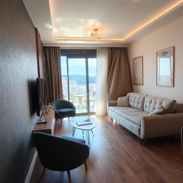 Becici residance pool and sauna - One-Bedroom Apartment - 10