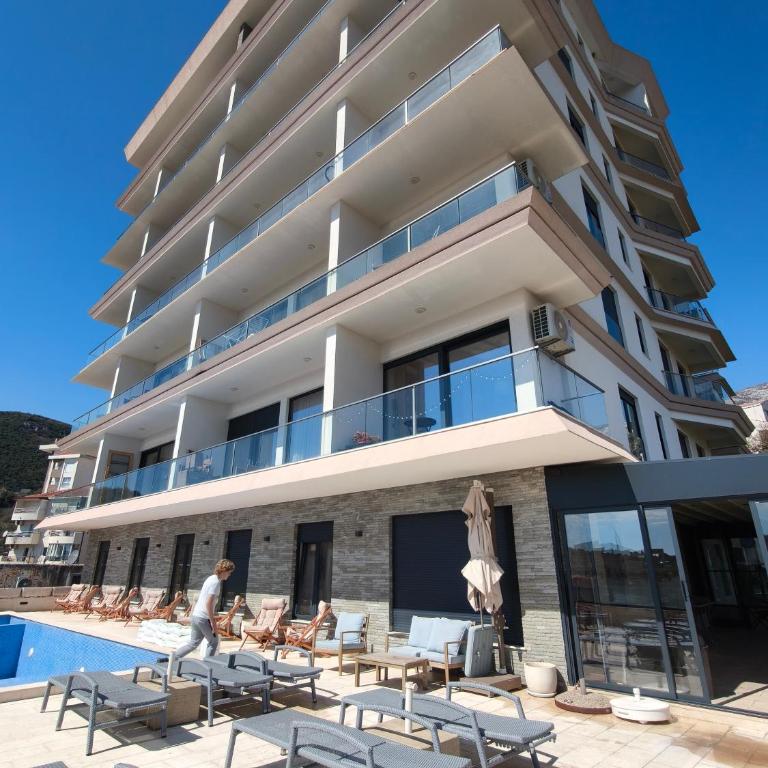 Becici residance pool and sauna - One-Bedroom Apartment - 9