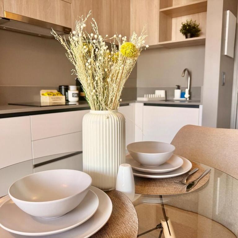 Depto comodo 1D1B a minutos del Movistar Arena - One-Bedroom Apartment - 3
