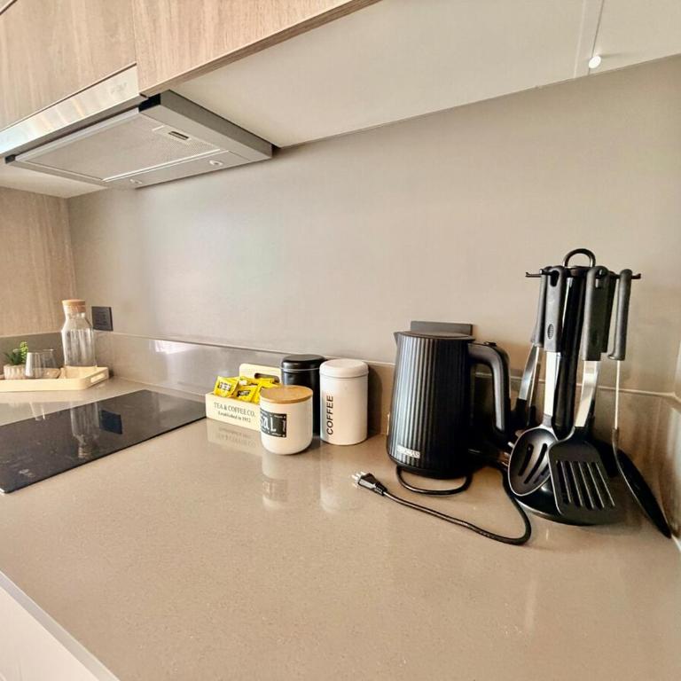 Depto comodo 1D1B a minutos del Movistar Arena - One-Bedroom Apartment - 4