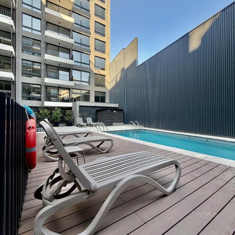 Depto comodo 1D1B a minutos del Movistar Arena - One-Bedroom Apartment - 8