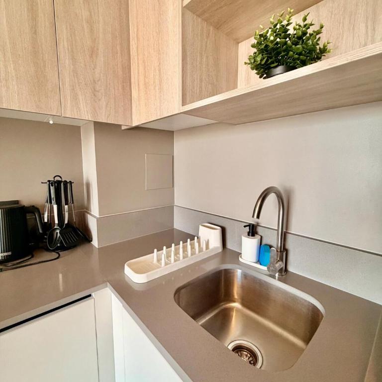 Depto comodo 1D1B a minutos del Movistar Arena - One-Bedroom Apartment - 18