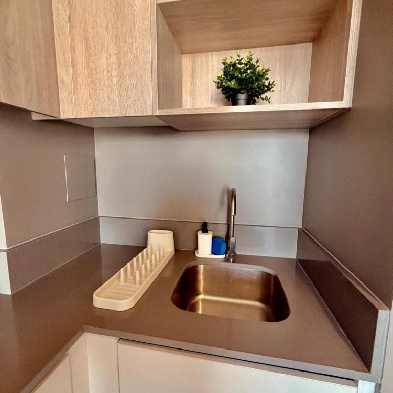 Depto comodo 1D1B a minutos del Movistar Arena - One-Bedroom Apartment - 21