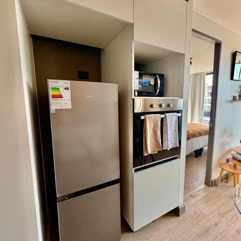 Depto comodo 1D1B a minutos del Movistar Arena - One-Bedroom Apartment - 23