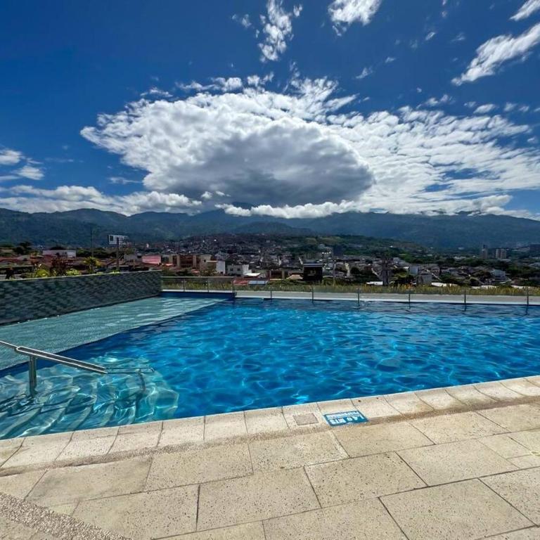 Piscina y Vista - Apto moderno con 2 hab y Aire Acondicionado - Apartamento de 2 dormitorios - 15