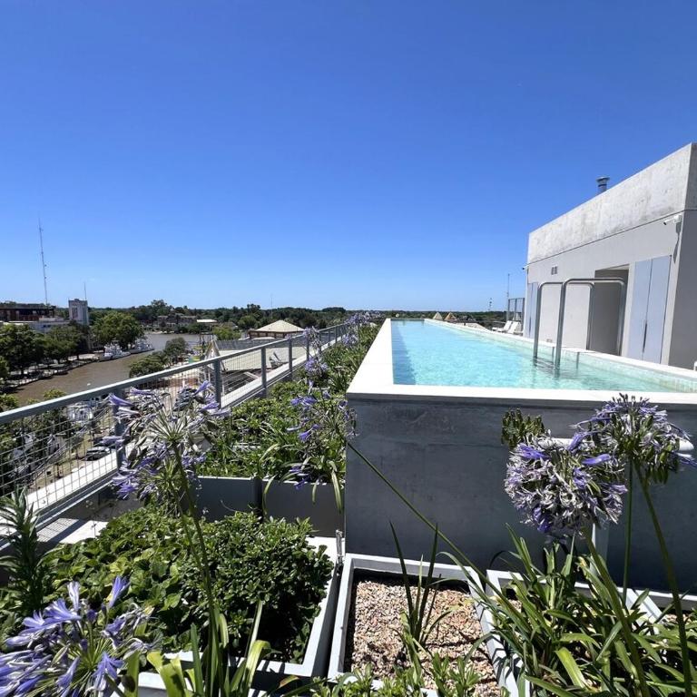 Departamento a estrenar frente al Rio Luján, Tigre - Apartamento de 1 dormitorio - 2