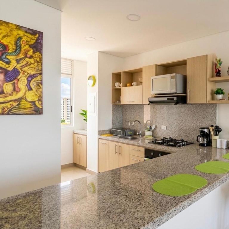 Apartamento con vista directa al mar en Reserva del Mar - Balcón, playa privada y piscinas tipo resort - Apartamento con balcón - 7