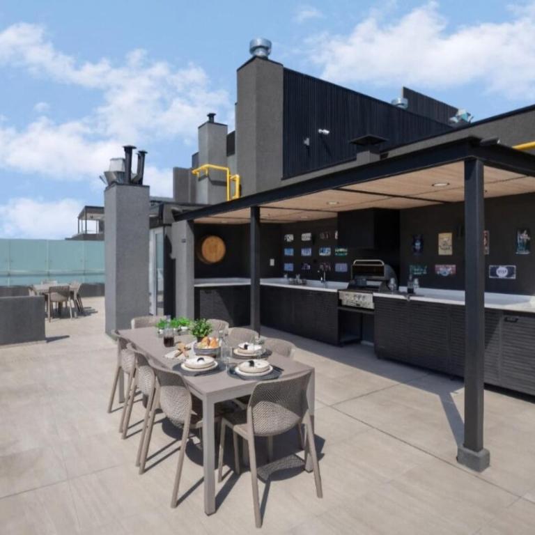 Best neighborhood in Santiago! New luxury apartment! - Apartamento de 1 dormitorio - 14
