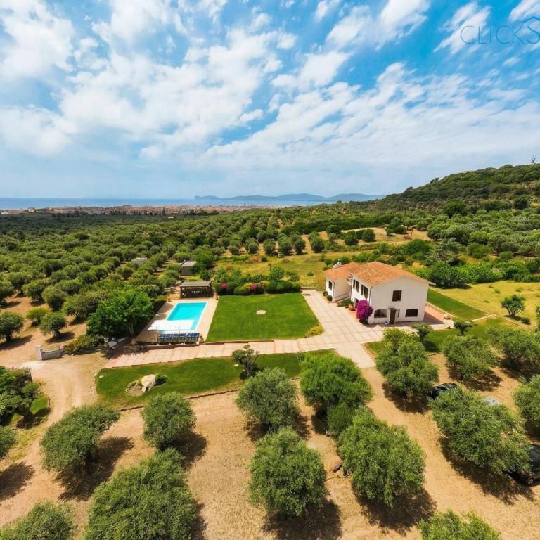 ClickSardegna Villa Emanuel ad Alghero con Vista mare spettacolare, piscina indipendente per 8 persone - Villa - 37